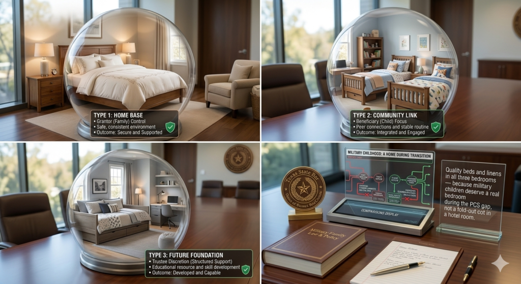 furnished bedroom military family rental Wichita Falls TX near Sheppard AFB PCS housing quality linens